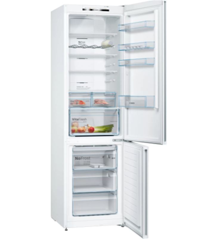 Oferta del día  Bosch KGN39VWEA frigorífico combi clase e 203x60x66cm no  frost blanco
