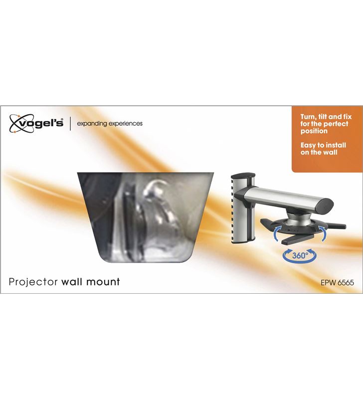 Vogels EPW6565 soporte de pared para proyector universal hasta 10kg platead - 2270643_0910