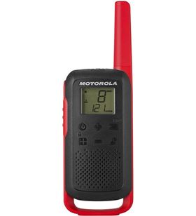 Motorola PMR-T62 ROJO talkabout t62 rojo walkie talkies 8km 16 canales pantalla lcd - +95925