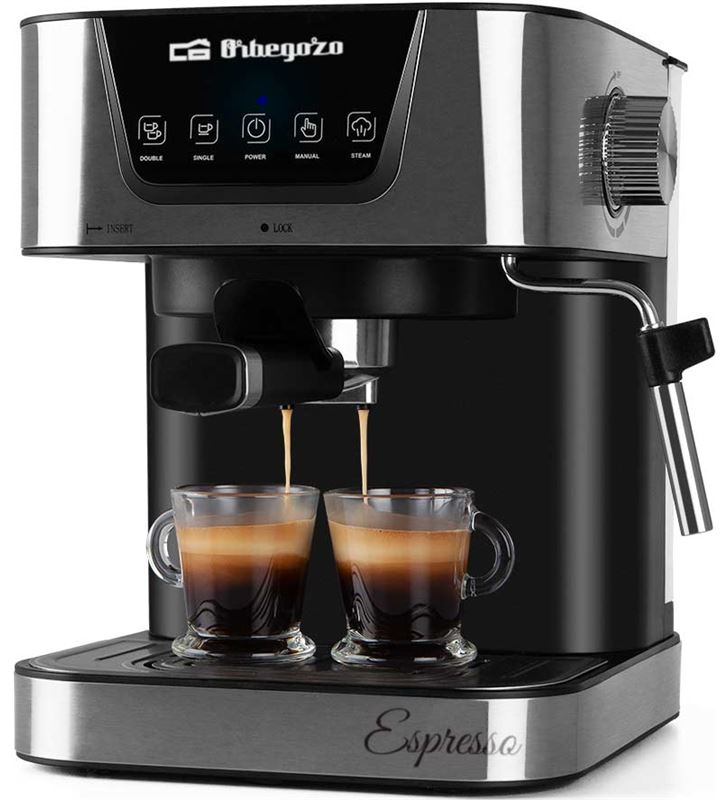 Orbegozo -PAE-CAF EX 6000 cafetera espresso ex 6000 - 1050w - 20 bar - deposito de agua 1.5l 17535 - ORB-PAE-CAF EX 6000