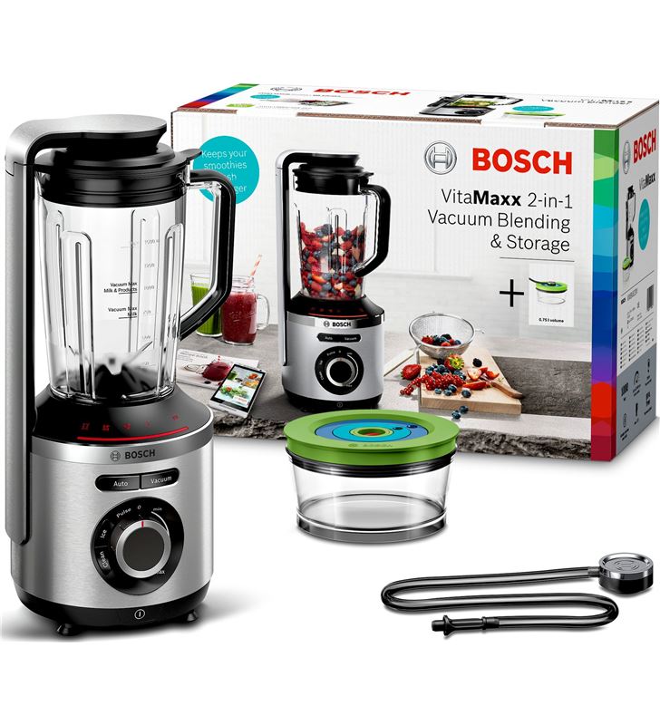 Bosch MMBV622M batidora vaso mmbp1000 100w inox Batidoras/Amasadoras - 67454055_4065953466