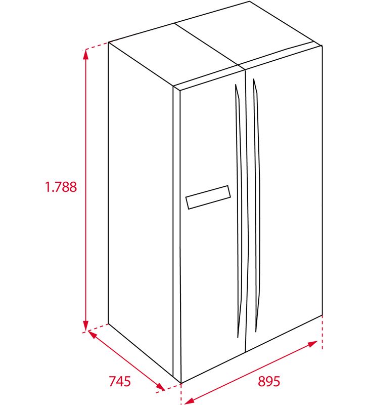 Teka 113430012 frigo americano rlf 74910 ss inox Frigoríficos Americanos - 72698012_6607355933