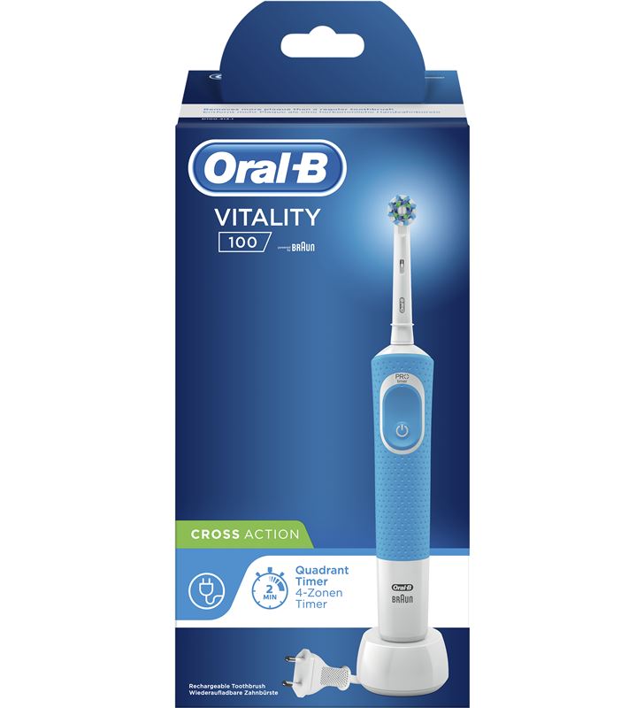 Braun D100CABLAU cepillo dental d100 vitality cross action azul - 59135474_5894830298