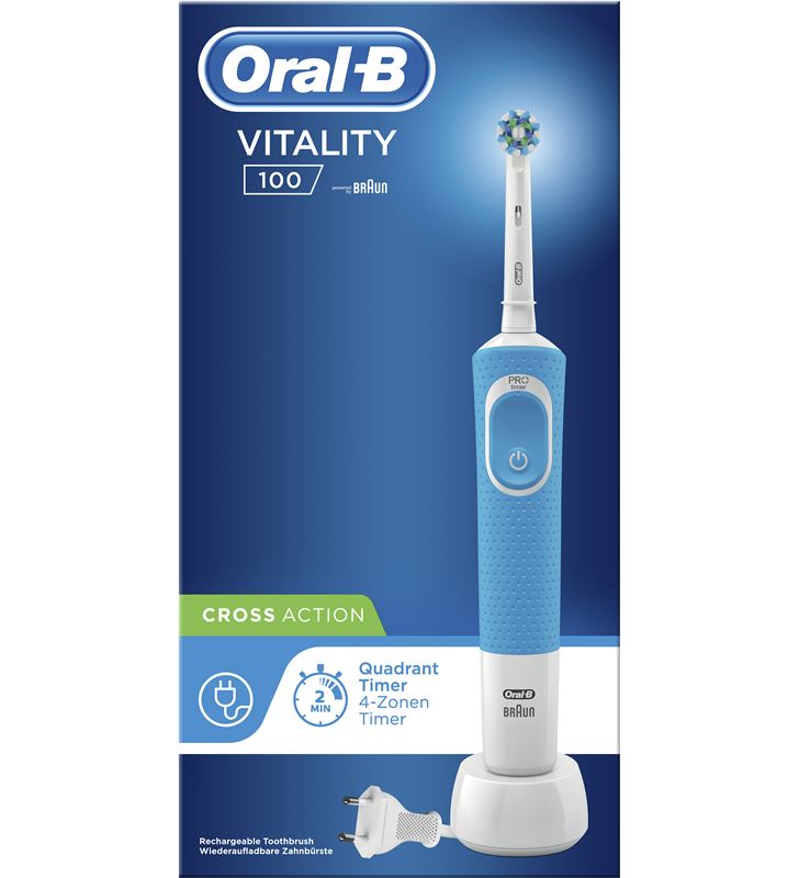 Braun D100CABLAU cepillo dental d100 vitality cross action azul - 59135474_2032746438