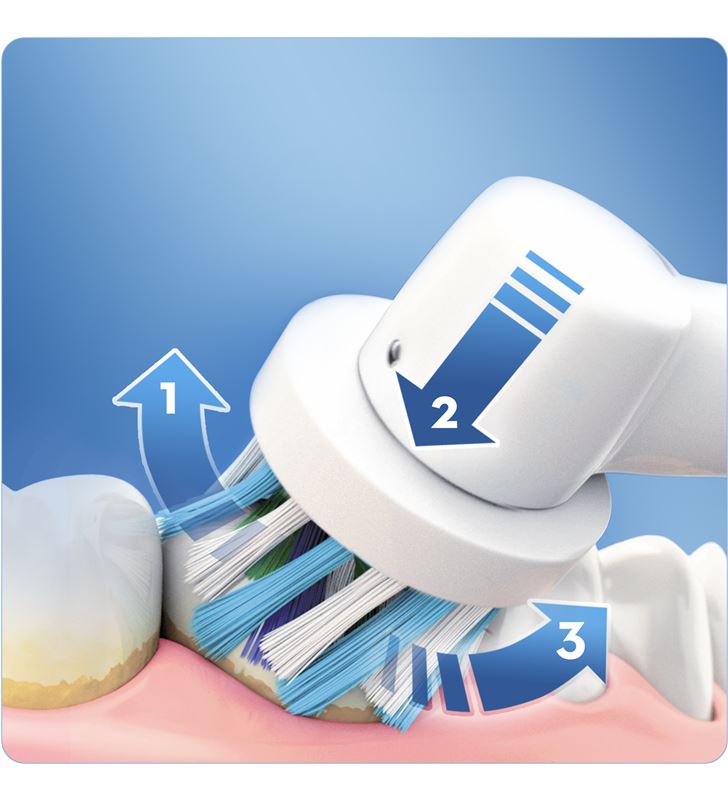 Braun D100CABLAU cepillo dental d100 vitality cross action azul - 59135474_8806122275
