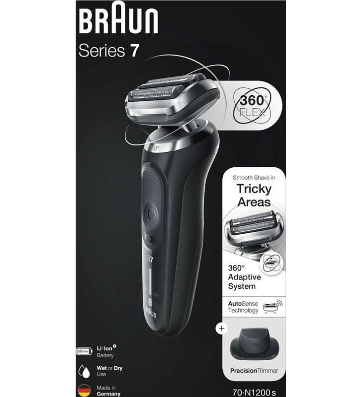 Braun 70N1200S afeitadora 70-n1200s barbero afeitadoras - 79449906_9647089589