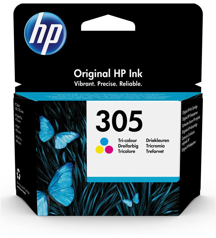 Hp 3YM60AE cartucho de tinta color nº305 - 100 páginas aprox. - compatible según es - 3YM60AE