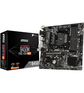 Msi 911-7A38-043 placa base b450m pro-vdh max - am4 compatible ryzen - chipset b450 - 4* - MSI-PB B450M PRO-VDH MAX