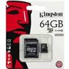 Kingston SDC10G264GB tarjeta micro sd 64gb Memorias ordenador - SDC10G264GB