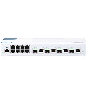 Qnap QSW-M408-4C switch gestionable - 12 puertos (4*puertos combinados sfp+ - QSW-M408-4C