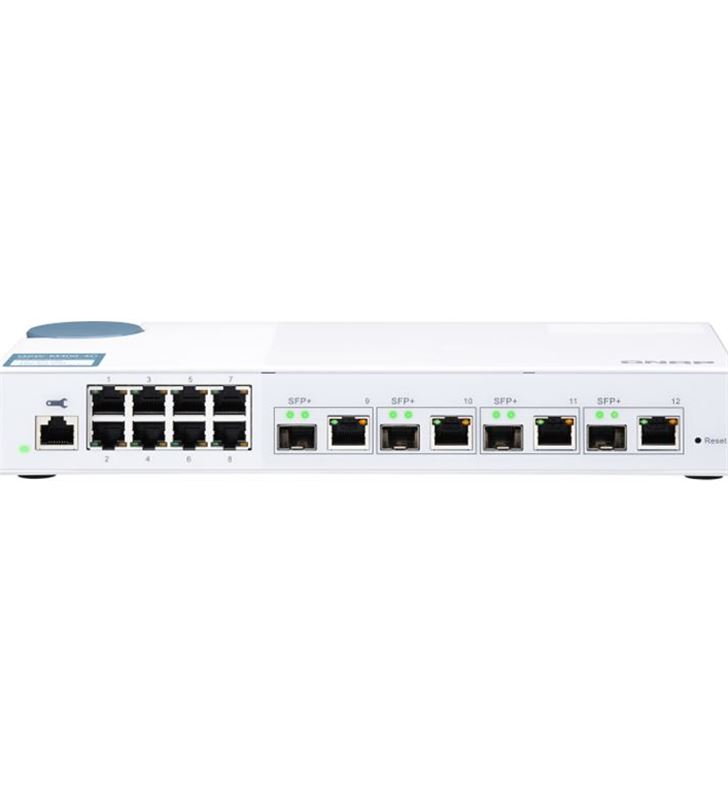 Informatica CN11390384 qnap qsw-m408-4c switch gestionado l2 gigabit ethernet (10/100/1000) blanco - CN11390384
