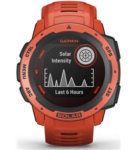 Garmin 010-02293-20 reloj deportivo instinct solar rojo - pantalla 23*23mm - carga solar - 80218166_0757439630