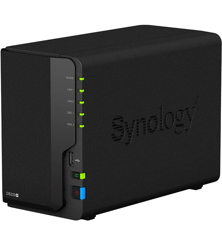 Synology -NAS DS220 PLUS nas diskstation ds220+ - cpu intel j4025 - 2gb ddr4 - 2 bahías (3. - 79450866_2346780733