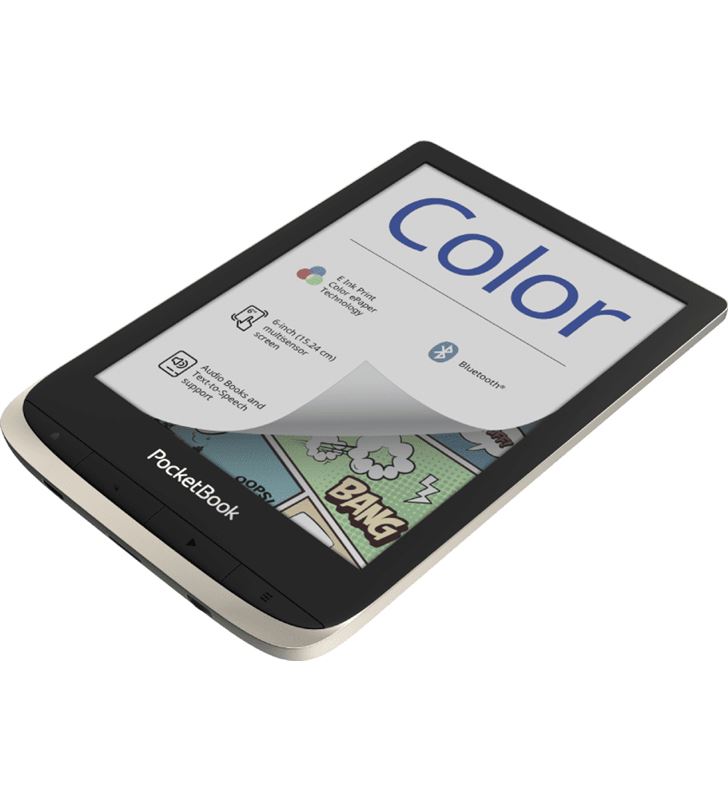 Pocketbook PB633 MOONSILVE color moonsilver e-book libro electrónico 6'' táctil a color hd - 79862885_4818306689