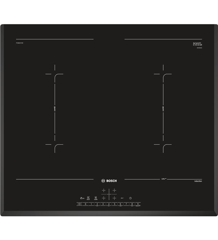 Bosch PVQ651FC5E vitrocerámica inducción 4z (60cm) bis - BOSPVQ651FC5E