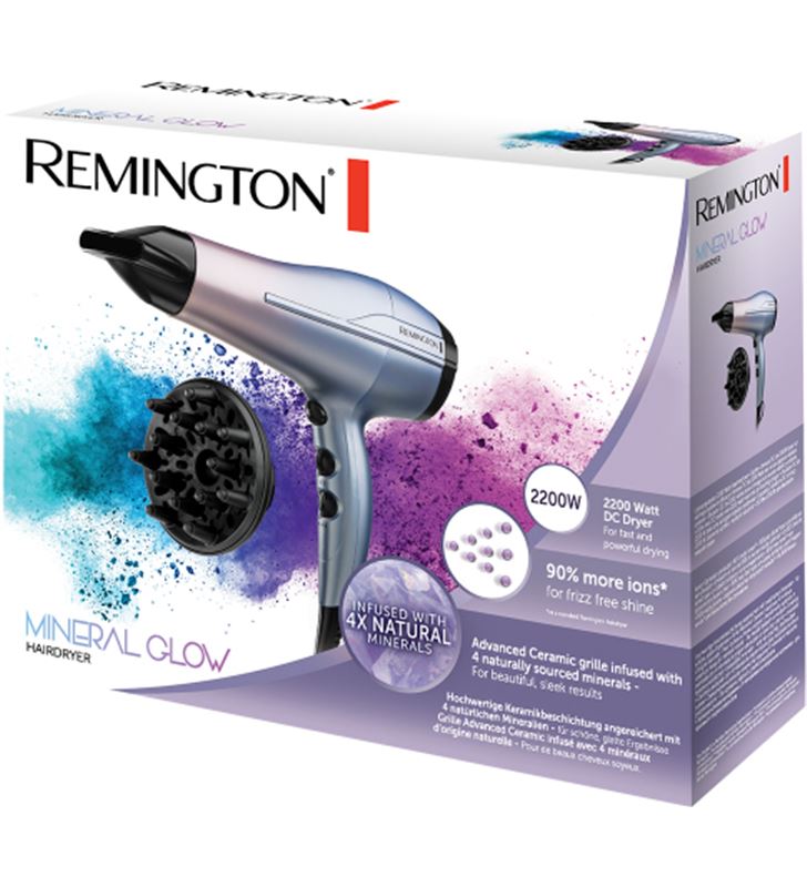 Remington D5408 secador mineral glow 2200 w, acon Secadores - 78839237_2687161471