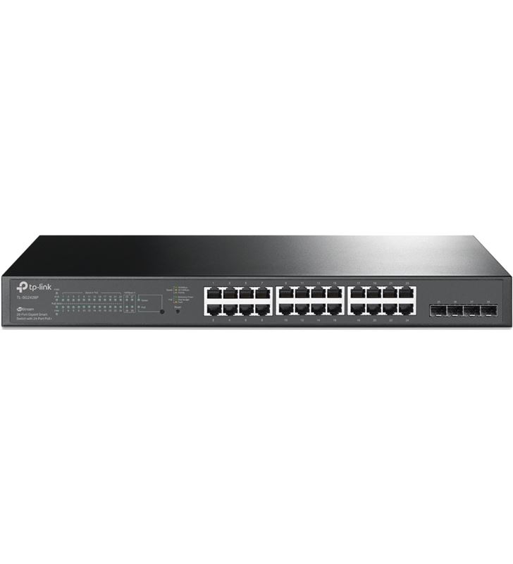 Tplink TL-SG2428P switch smart gigabit jetstream tp-link - 24 puertos poe+ - 4 ran - TL-SG2428P