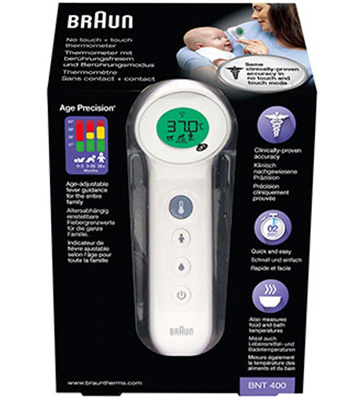 Braun BNT400WE termómetro no touch Termómetros - 77001878_2459143243