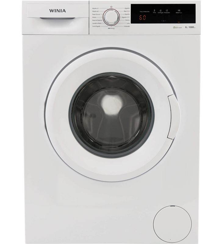 Oferta del día Winiadaewoo | Winiadaewoo WVD06T0WW10U lavadora clase 6kg 1000rpm blanco