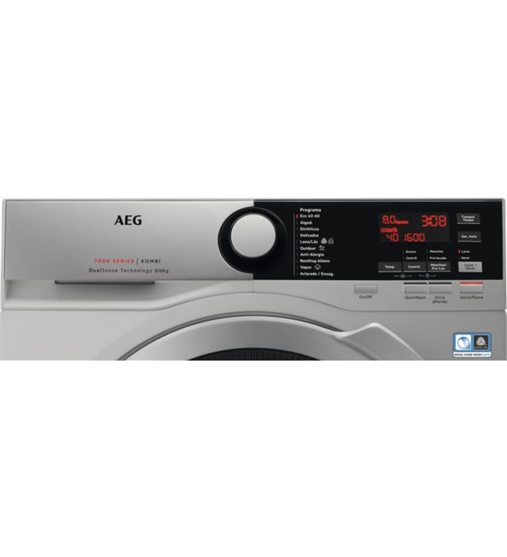 Aeg L7WEE862S lavasecadora carga frontal 8+6kg (1600rpm) - 87163214_3685922040