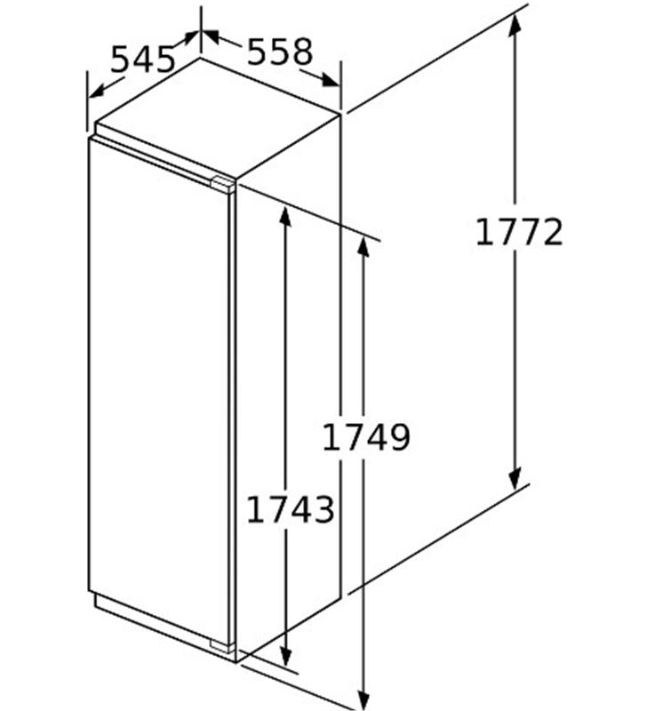 Balay 3GIF737F congelador vertical integrable 177.2x55.8x54.5cm f - 86184314_3377750499