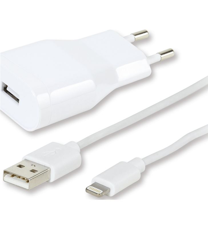 Vivanco 60018 cargador usb 2.4 mfi + lightning 1.2m blanco - 60018