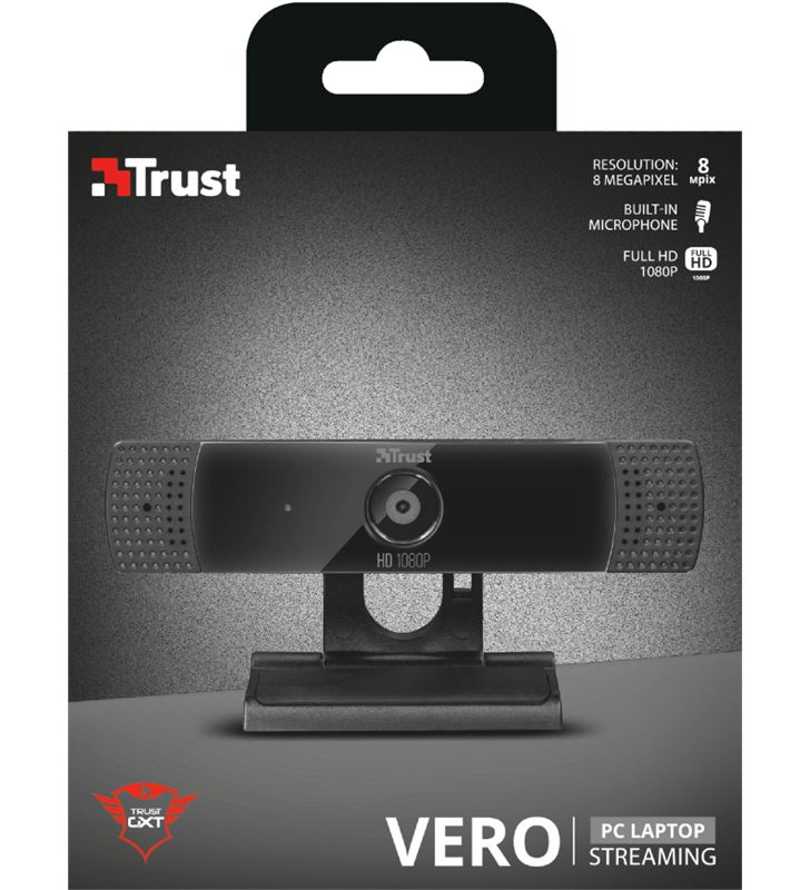 Trust 22397 webcam con micrófono gaming gxt 1160 vero streaming - fhd - 8mp - bal - 40769667_0187789006