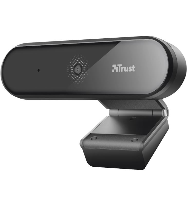 Trust 23637 webcam con micrófono tyro - fhd 1080p - balance de blancos automático - TRU-WEBCAM 23637