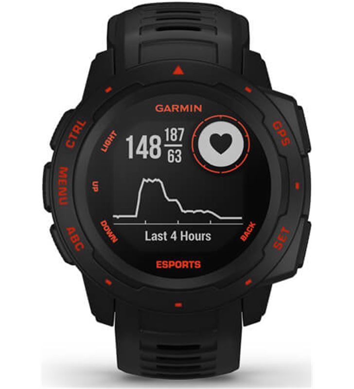 Garmin INSTINCT ESPORT s edition 45mm smartwatch resistente para gamers - 87021554_0483937881