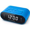 Muse M-10 BLUE m-10 azul radio despertador fm doble alarma pantalla lcd 0.6'' - +22171