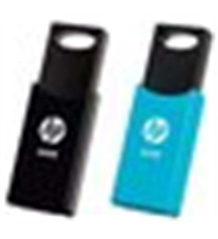 Hp FD212W64-BX T winpack negro y azul 2ud pendrive usb 2.0 con 64gb - escr - +22841