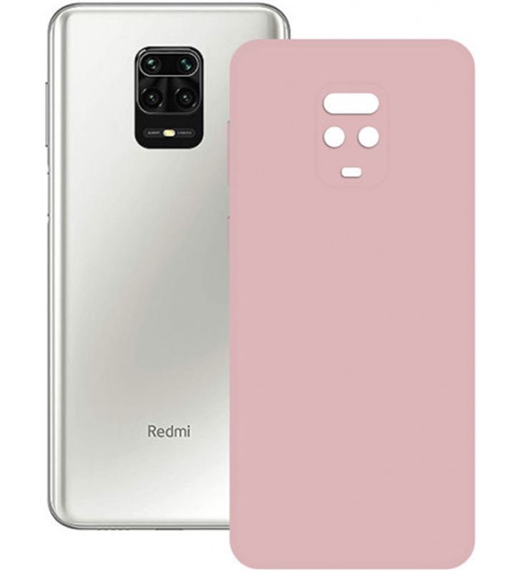 Xiaomi B9098SLK16 funda silk redmi note 9 pro/note 9s rosa ksix - CONB9098SLK16