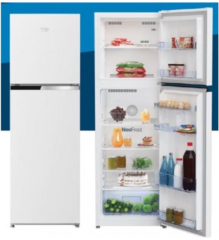 El mas barato  Beko B1RCNE364W frigorífico beyond combi neo frost pro e  186.5cmx 59.5x66.3cm e b1rcne364xb