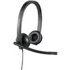 Logitech -AUR H570E auriculares h570e/ con micrófono/ usb/ negro 981-000575 - LOG-AUR H570E