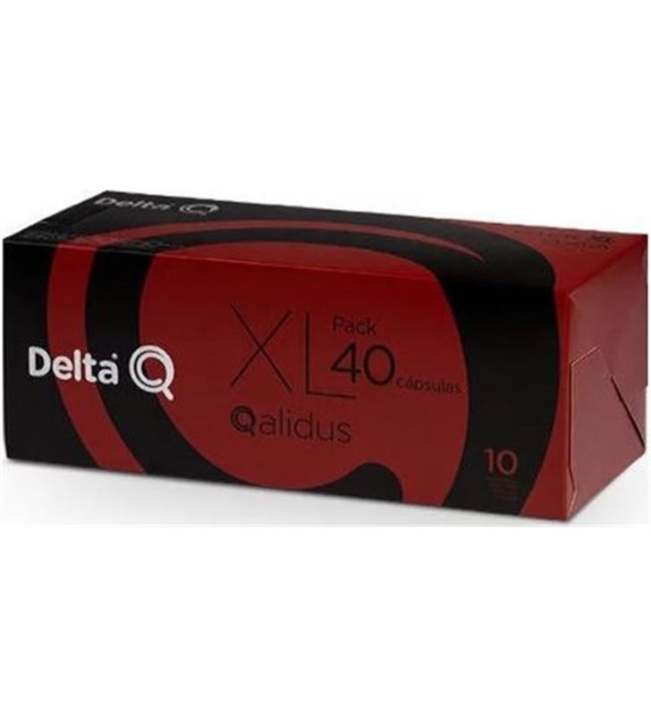 Delta -CAFE QALIDUS 40 caja de 40 cápsulas de café qalidus - intensidad 10 - compatibles con 6254022 - DEL-CAFE QALIDUS 40