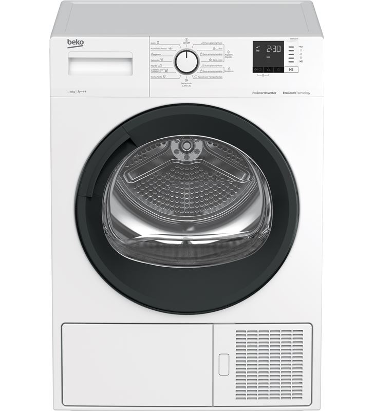 Oferta del día  Beko DS8512CX secadora a+++ 8kg bomba de calor blanco  libre instalacion dha 8512 rx