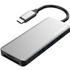 Akashi +23630 #14 hub usb-c universal gris con salidas usb-c hdmi usb 3.0 sd y microsd 7in1 usb-c comb - +23630 #14