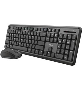 Trust 23944 kit teclado + ratón inalámbricos ody Teclados - 23944