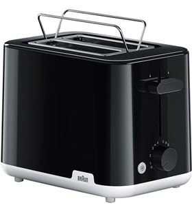 Braun HT1010BK tostador 2 ranuras cort Tostadoras - BRAHT1010BK