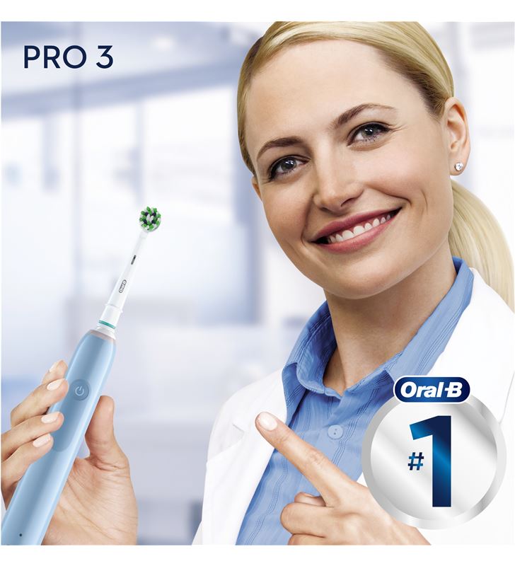 Braun PRO33700AZ cepillo dental oral b pro3 3700 eléctrico azul - 92094834_8001384753