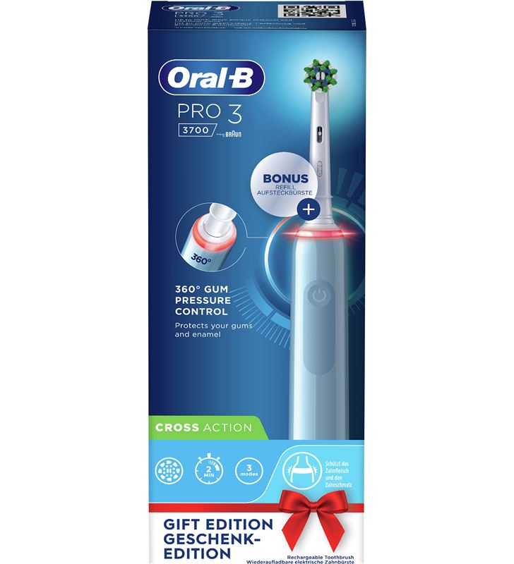 Braun PRO33700AZ cepillo dental oral b pro3 3700 eléctrico azul - 92094834_4106112430