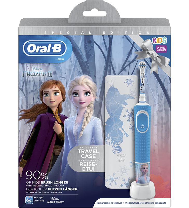 Braun D100FROZEN cepillo dental oral b d100 kids frozen+estuc d100kidsfrozen - 80034117_2550472551