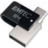 Emtec E173607 pendrive dual usb 3.2 a tipo c 64gb em - EMTE173607