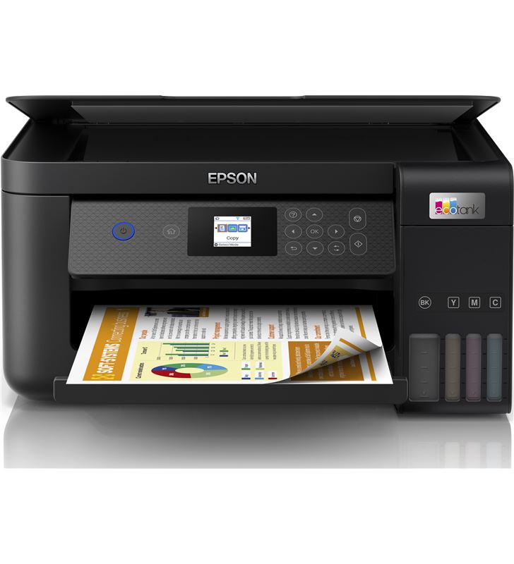 Epson C11CJ63405 multifunción recargable color ecotank et-2850 wifi/ dúplex/ negra - 93168229_6099021276