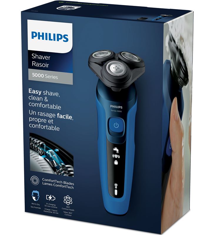 Philips S5466/17 afeitadora shaver series 5000 / con batería / 2 accesorios - 92472698_2138842344