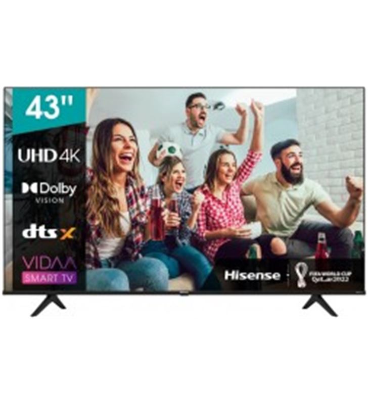 Hisense 43A6BG tv led 108 cm (43'') ultra hd 4k smart tv - 6942147474396