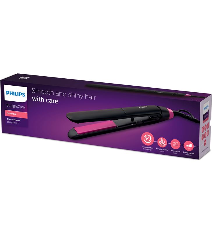 Philips BHS375/00 plancha pelo thermo protect ceramica - 66955324_2455806877
