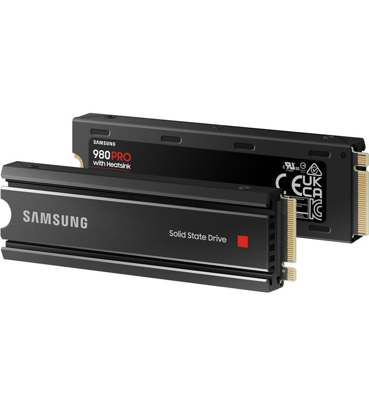 Samsung MZ-V8P1T0CW disco ssd 980 pro 1tb/ m.2 2280 pcie 4.0/ con disipador de calor - 93824406_6580835426
