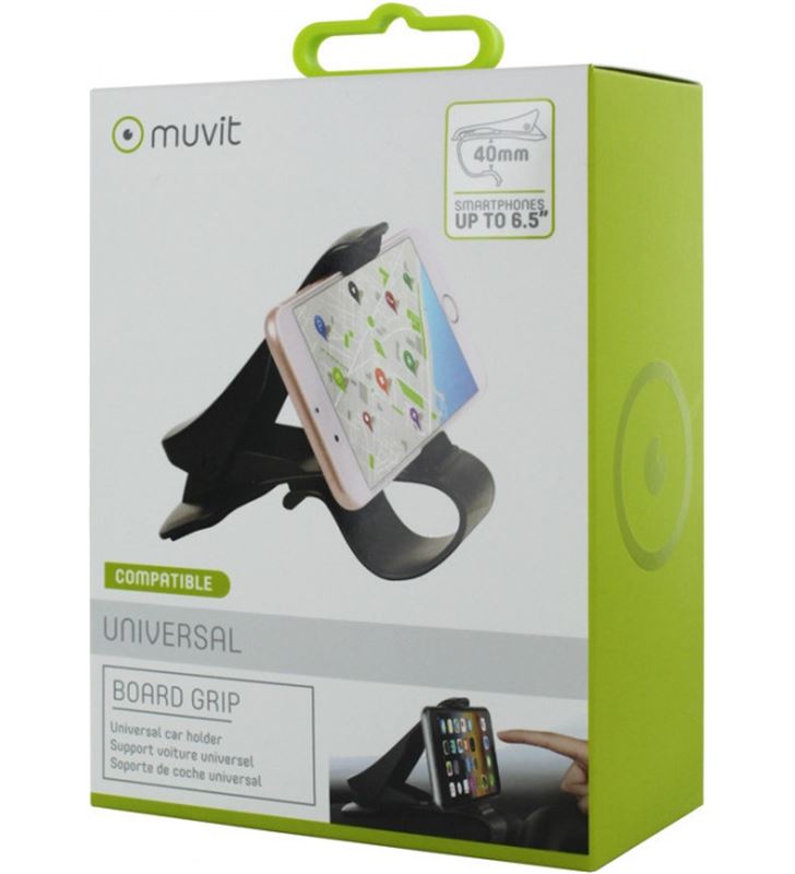 Muvit +25456 #14 soporte para smartphone estilo pinza / hasta 6.5'' muchl0066 - 65891462_3281475203