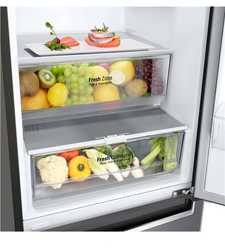 Lg GBP62DSNGN combi 203cm nf inox d Frigoríficos combinados - 92890446_2186266957